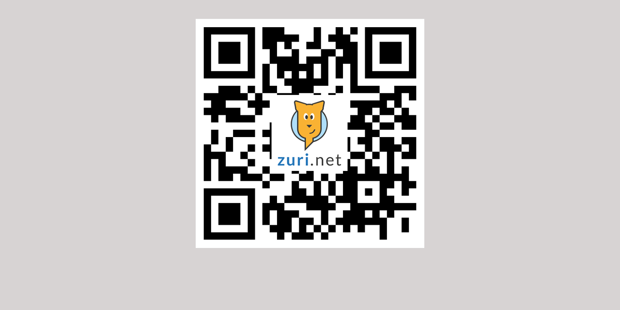 QR-Code für Deine Adresse in zuri.net