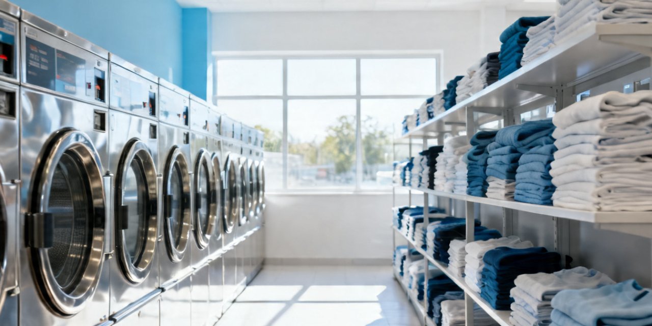 Wäscherei in Zürich